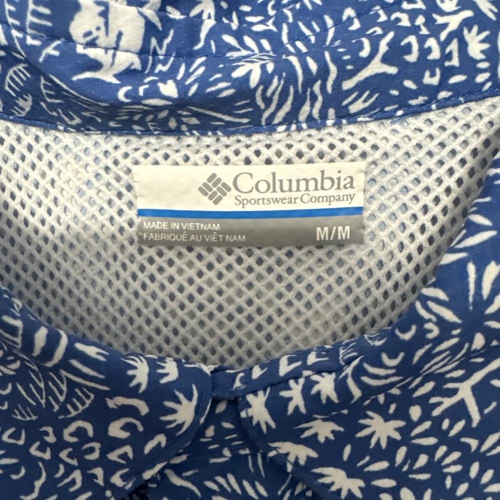 Men's M Columbia Button-Down Shirt - Picture 3 of 6